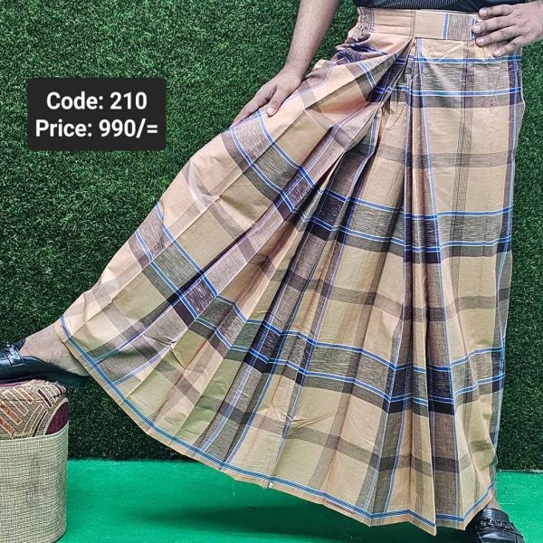 বেল্ট সিস্টেম লুঙ্গি। কোড: 210