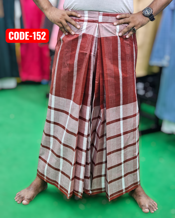 বেল্ট সিস্টেম লুঙ্গি। কোড: 152