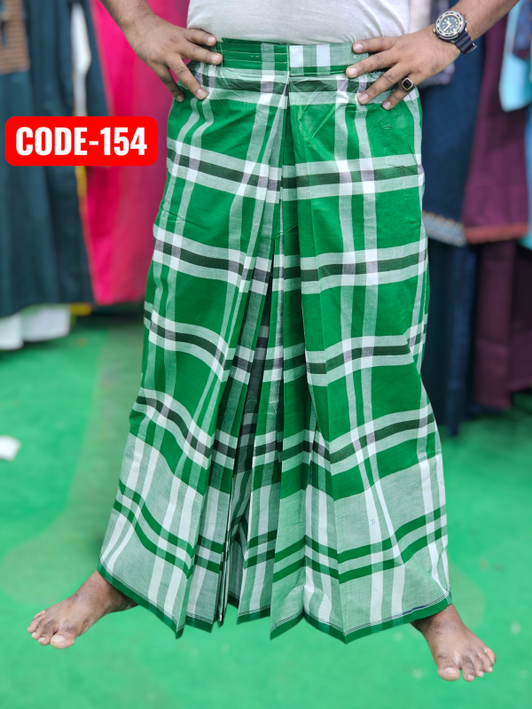 বেল্ট সিস্টেম লুঙ্গি। কোড: 154